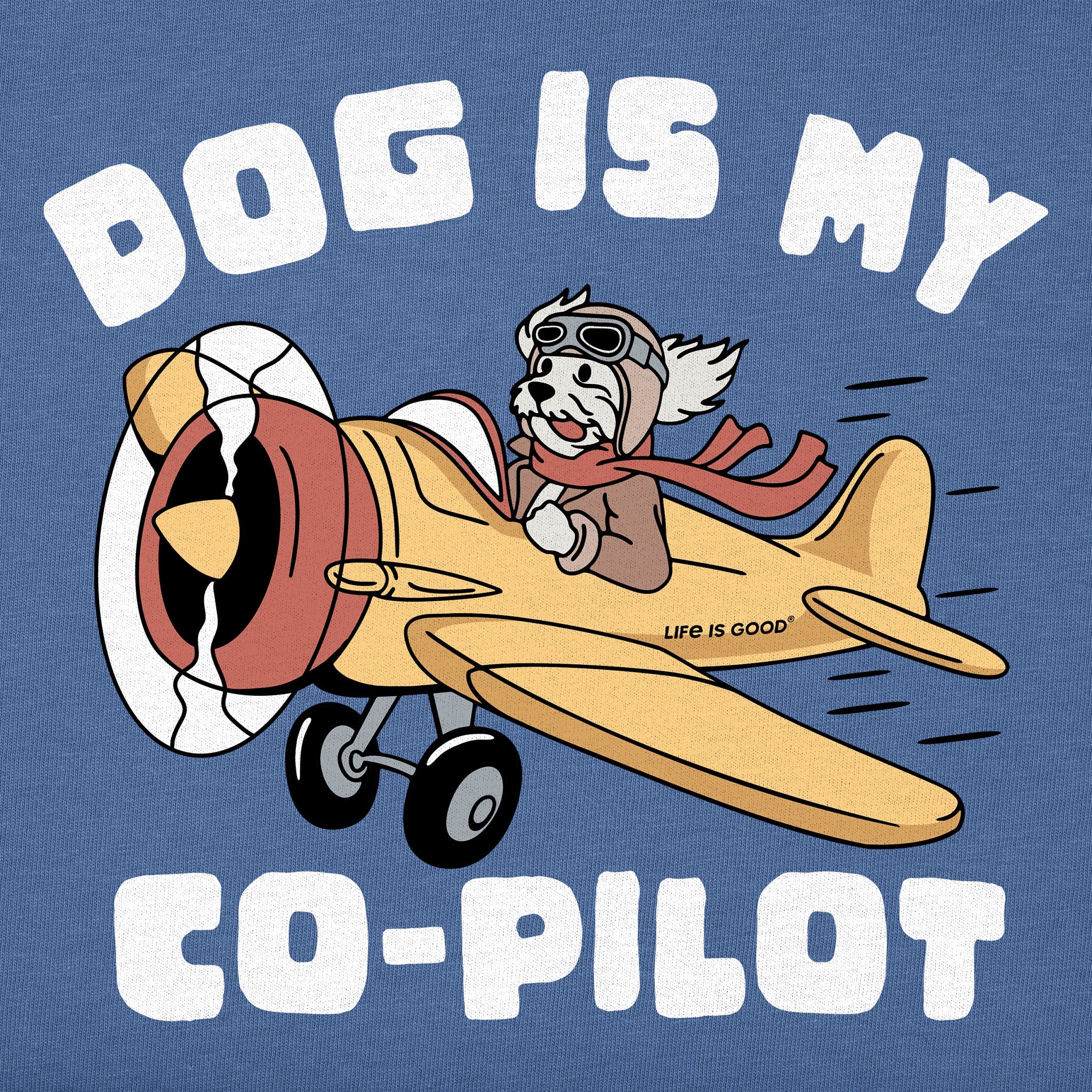 Women's Dog is My Co-Pilot Short Sleeve Tee