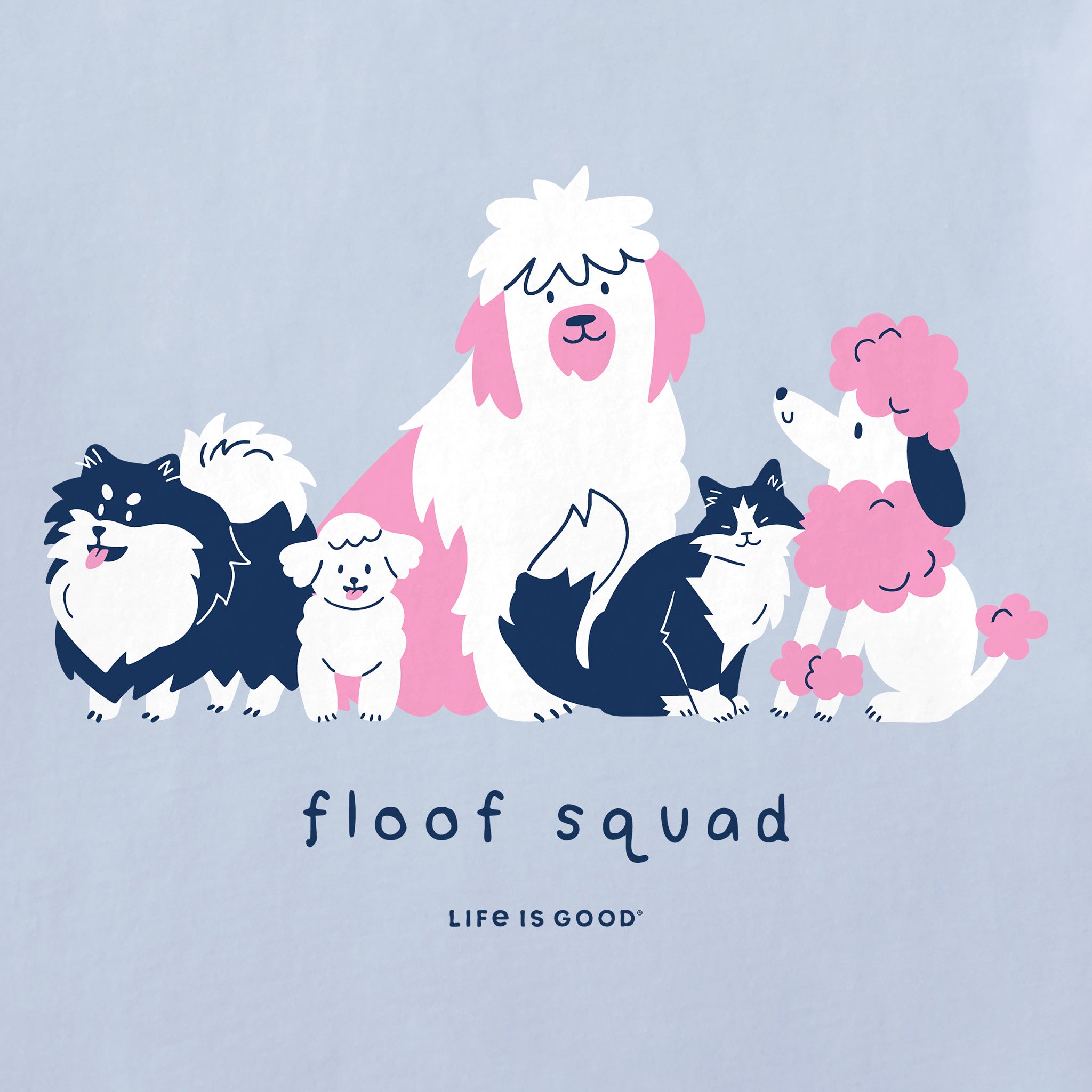 Women's Floof Squad Short Sleeve Crusher Tee