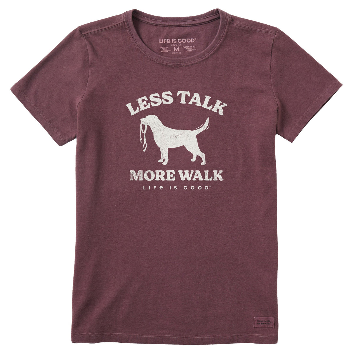 Women's Less Talk More Walk Short Sleeve Tee