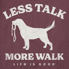 Women's Less Talk More Walk Short Sleeve Tee