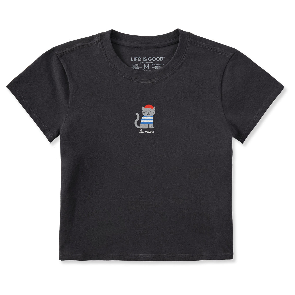 Women's Le Meow Crusher-LITE Shrunken Tee