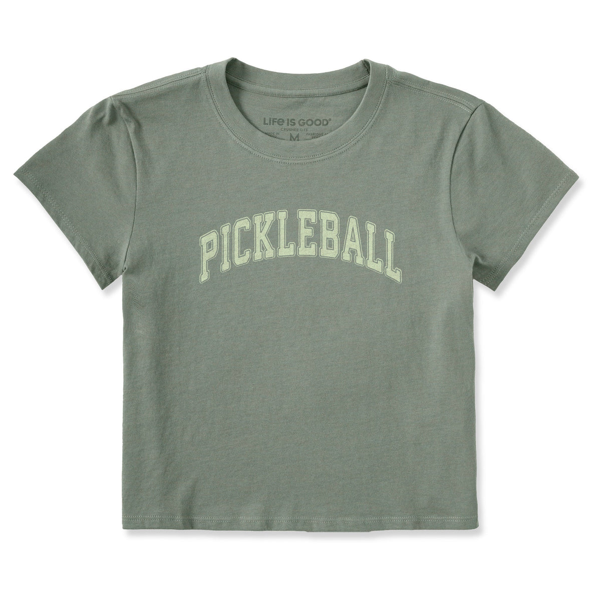 Women's Athletic Pickleball Crusher-LITE Shrunken Tee