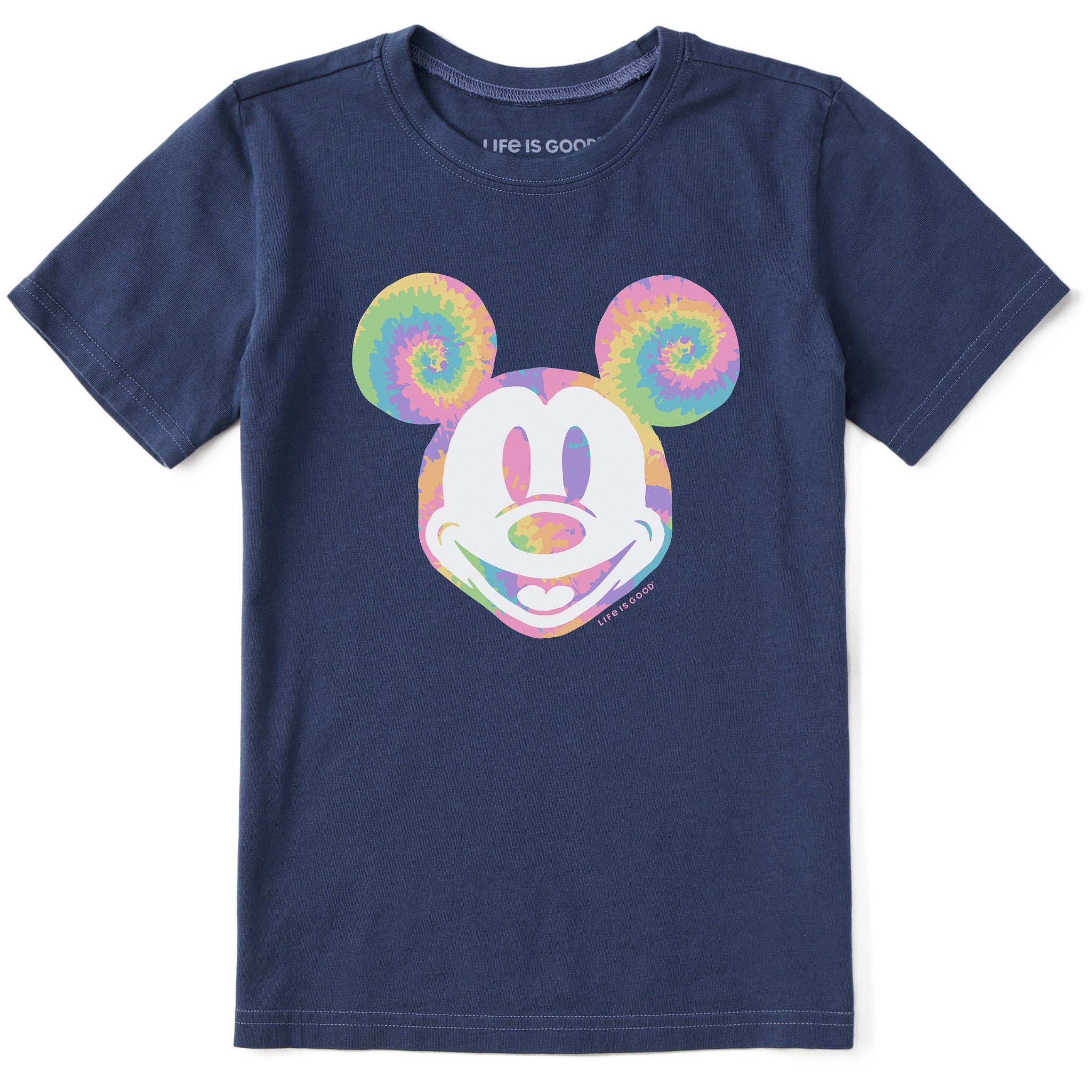 Kids Tie Dye Willie Short Sleeve Crusher Tee
