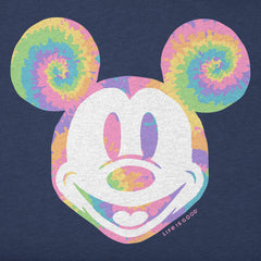Kids Tie Dye Willie Short Sleeve Crusher Tee
