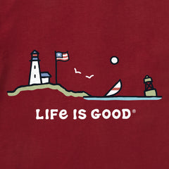 Men's Flag Ocean Vista Short Sleeve Tee