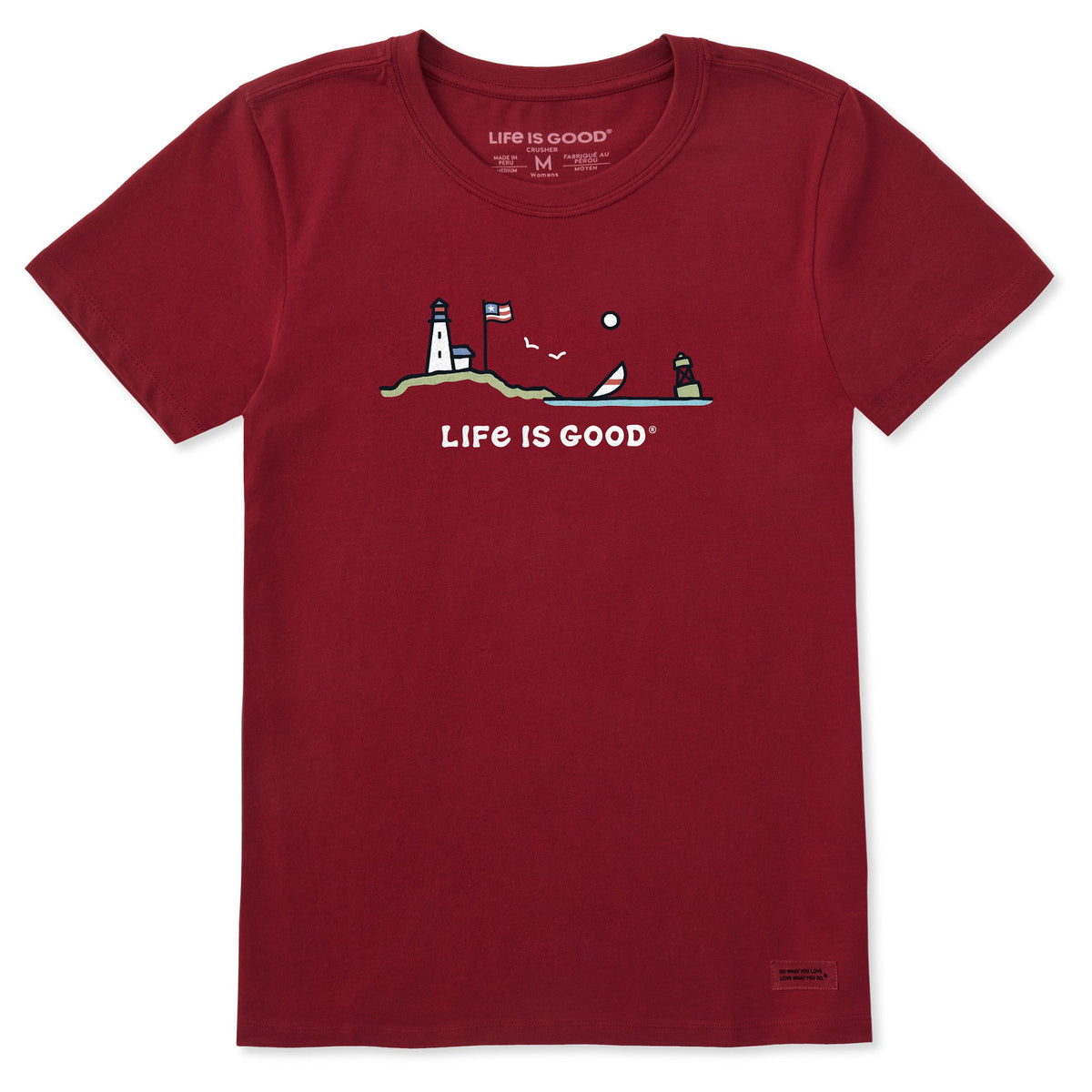 Women's Flag Ocean Vista Short Sleeve Crusher Tee