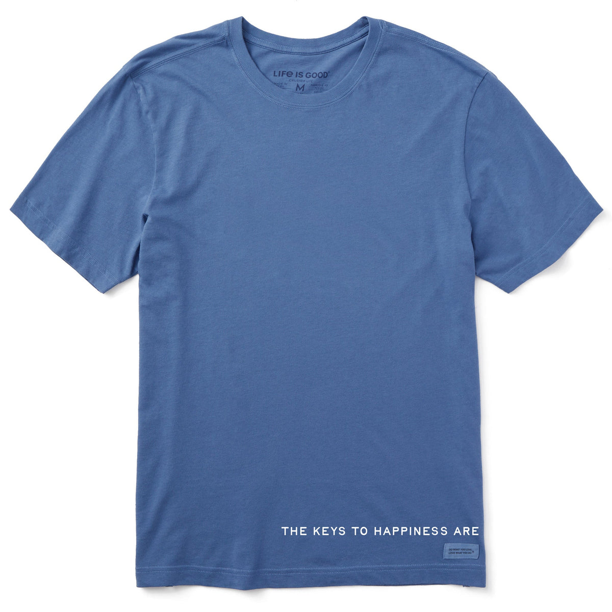 Men's Keys to Happiness Wrap Short Sleeve Crusher Tee
