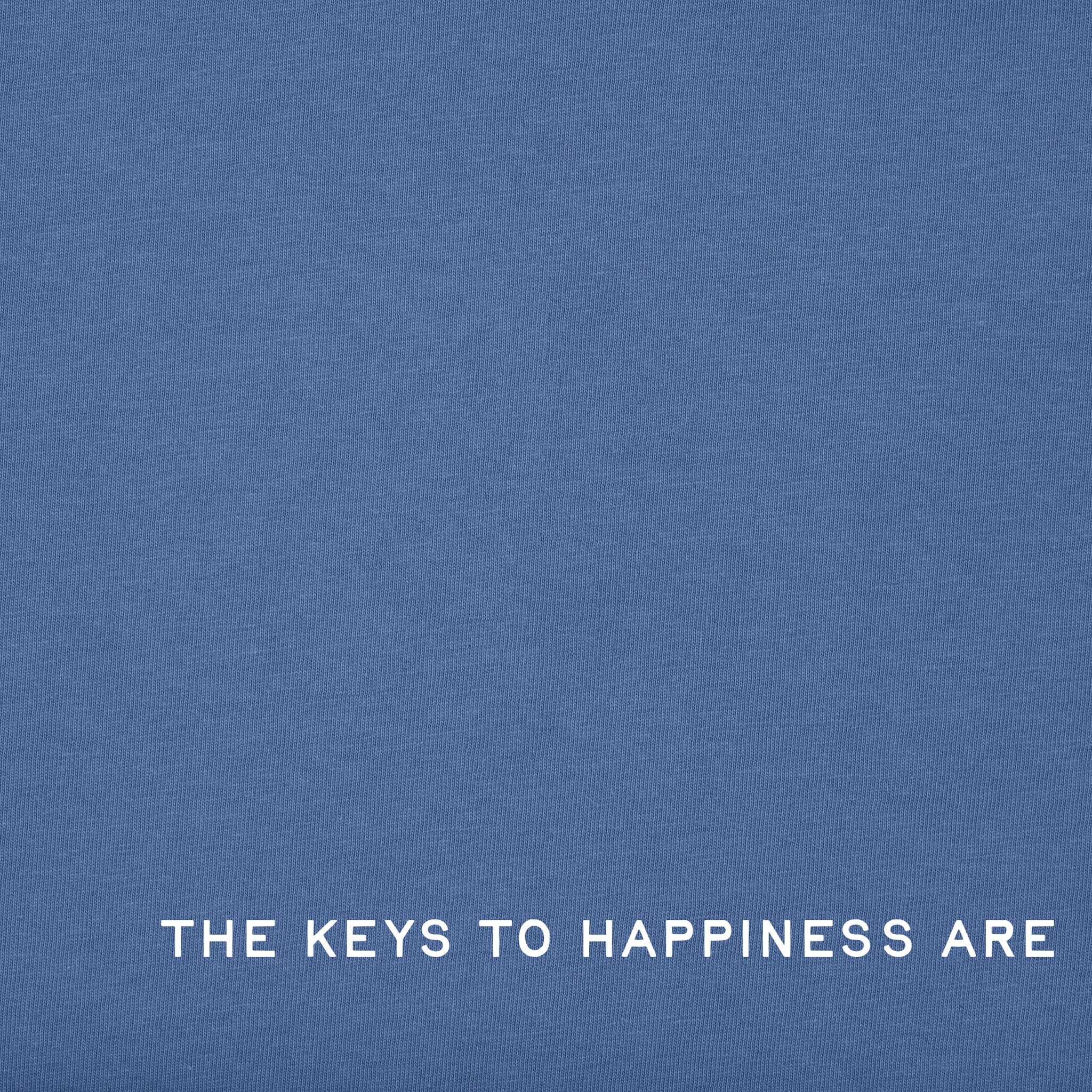 Men's Keys to Happiness Wrap Short Sleeve Crusher Tee