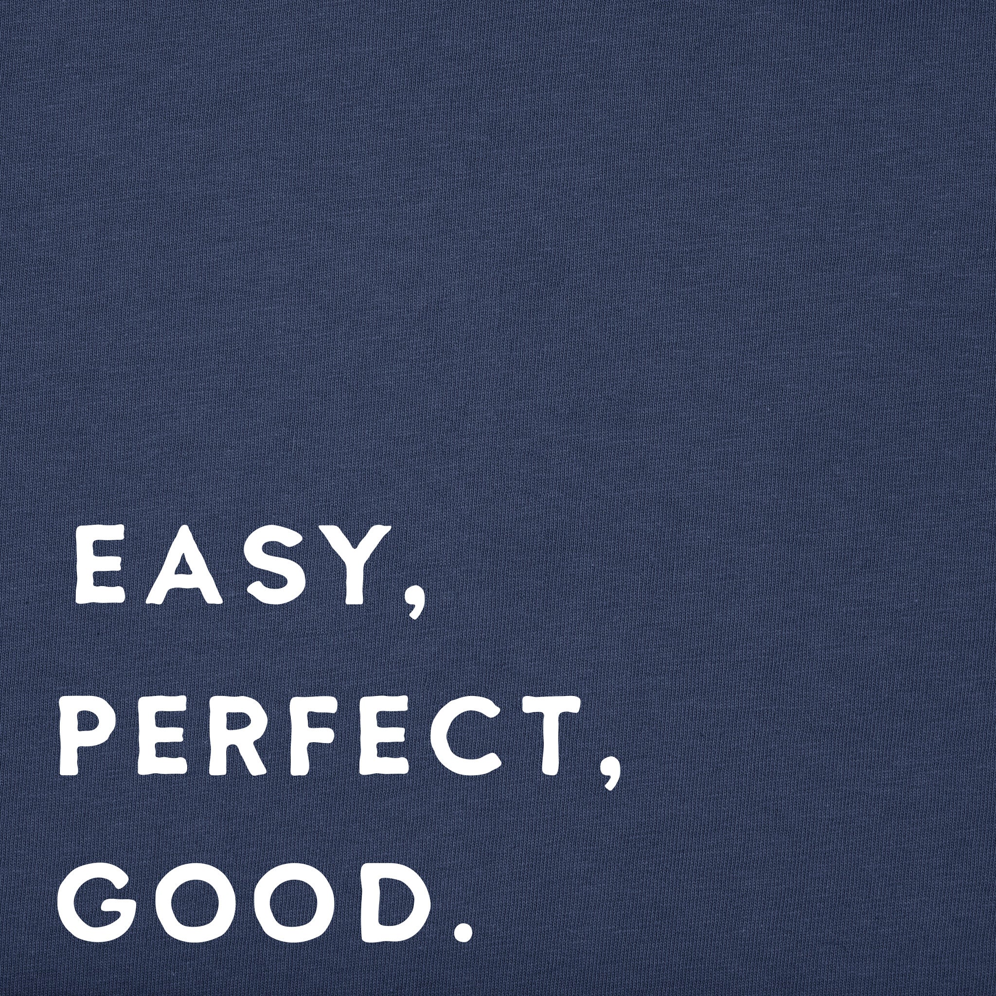 Men's Life Isn't Easy Message Short Sleeve Crusher Tee