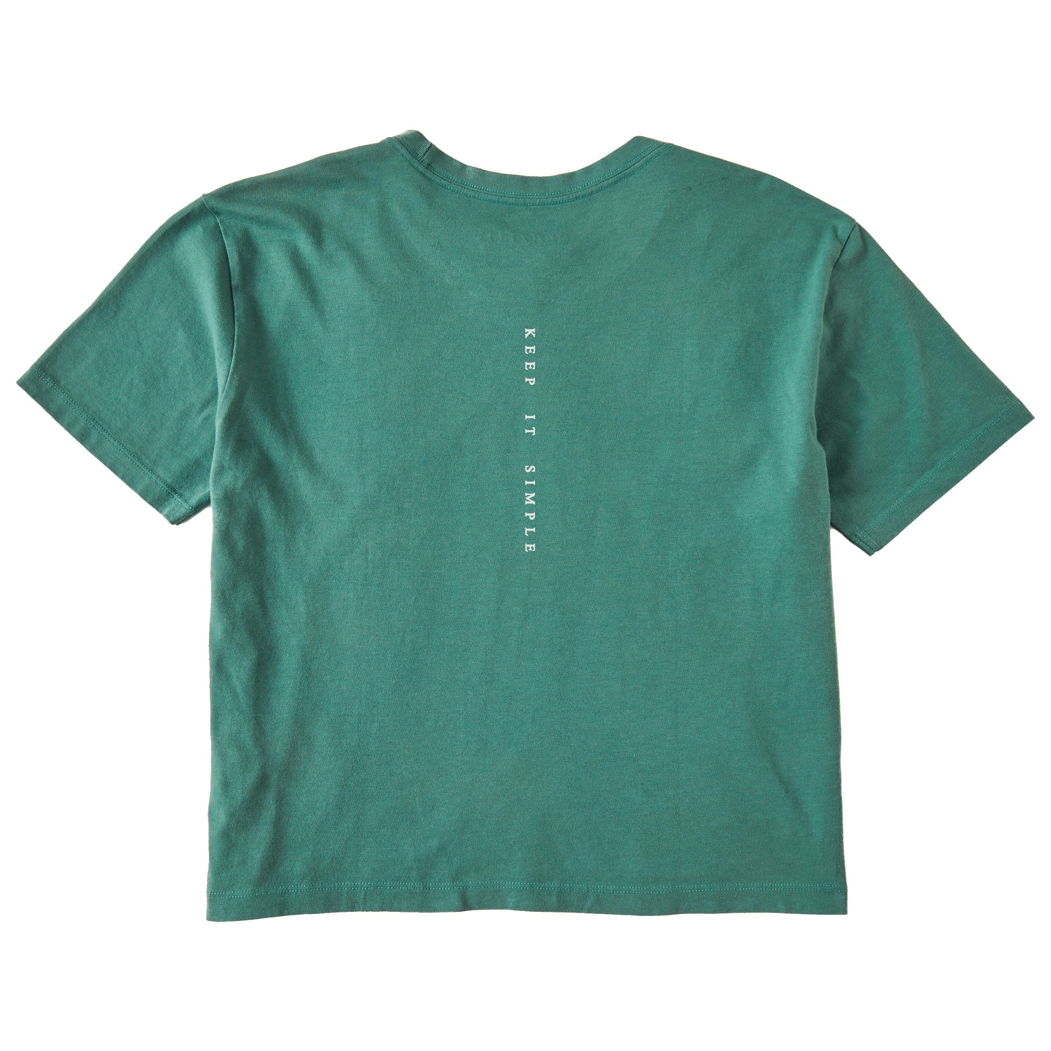 Women's Keep It Simple Little Flower Short Sleeve Crusher Boxy Tee
