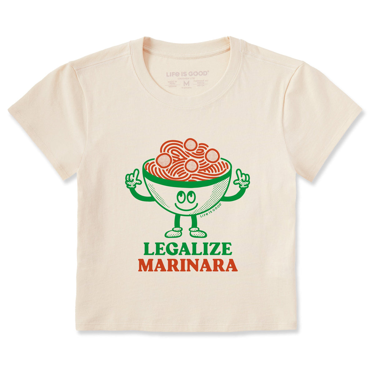 Women's Legalize Marinara Crusher-LITE Shrunken Tee