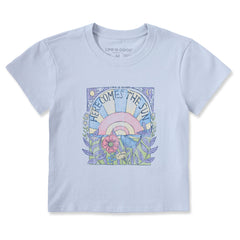 Women's Here Comes The Sun Hippie Crusher-LITE Shrunken Tee