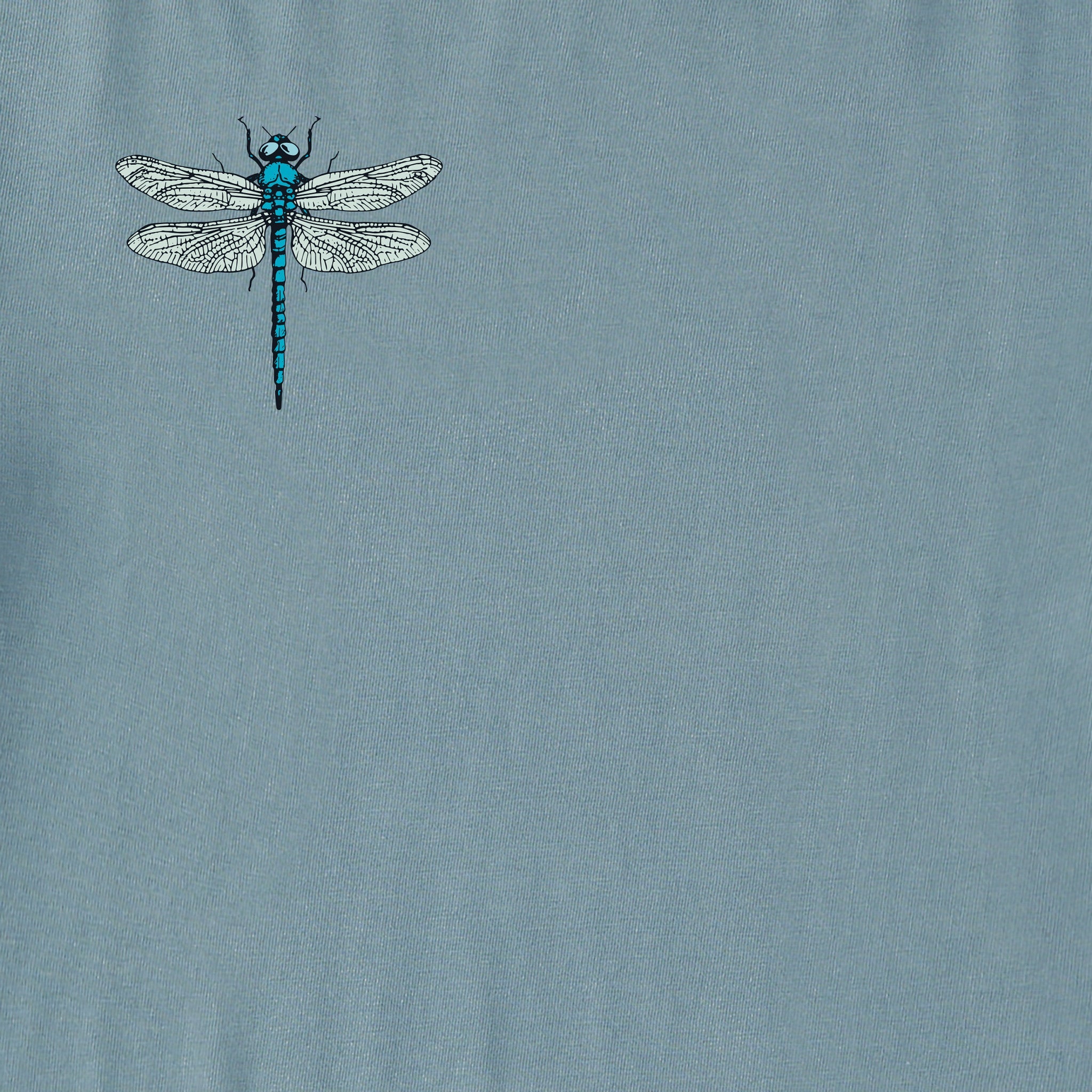 Women's Detailed Little Dragonfly Short Sleeve Crusher Tee