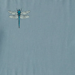 Women's Detailed Little Dragonfly Short Sleeve Crusher Tee