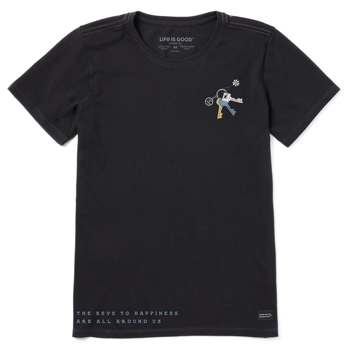 Women's Keys Are All Around Us Short Sleeve Crusher Tee