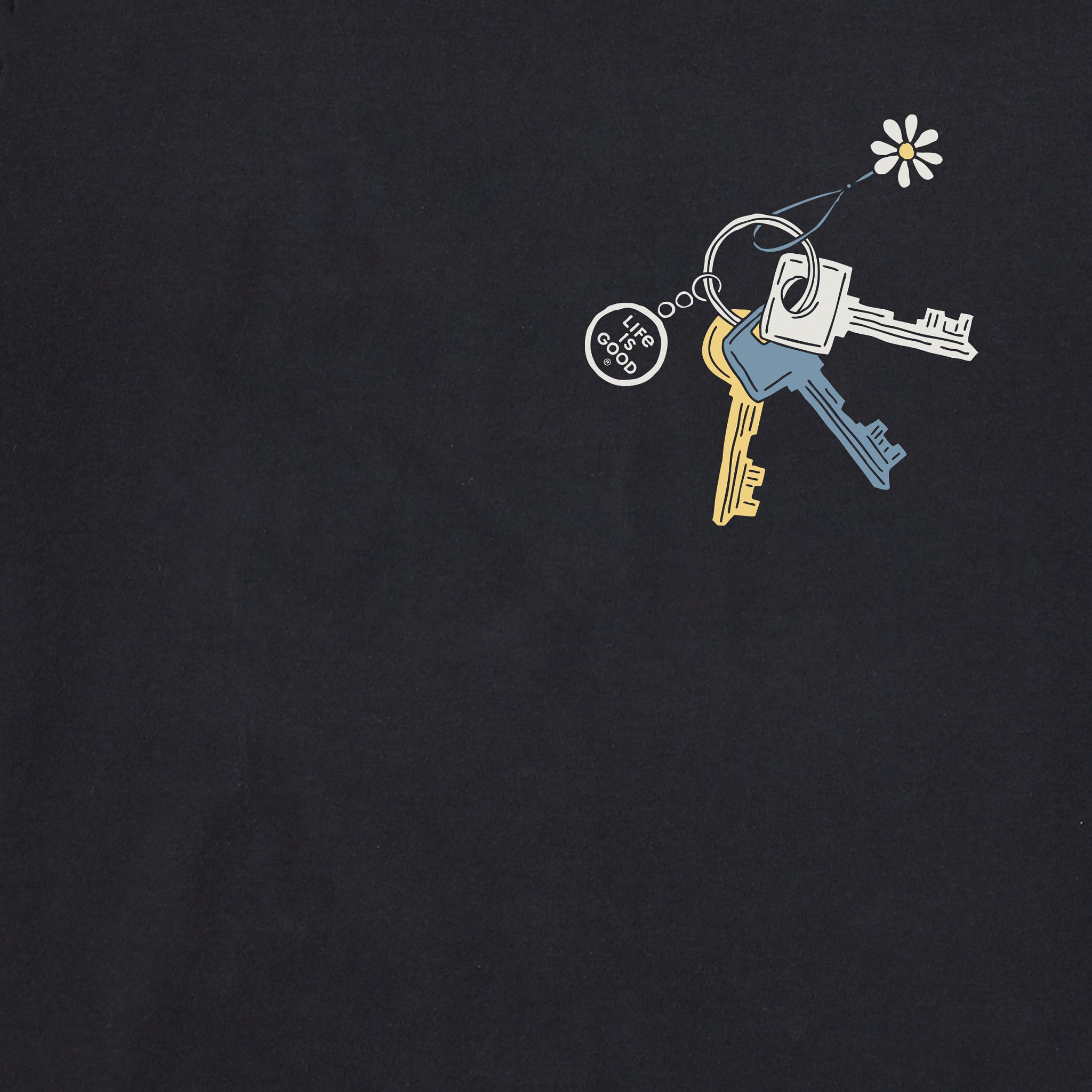 Women's Keys Are All Around Us Short Sleeve Crusher Tee