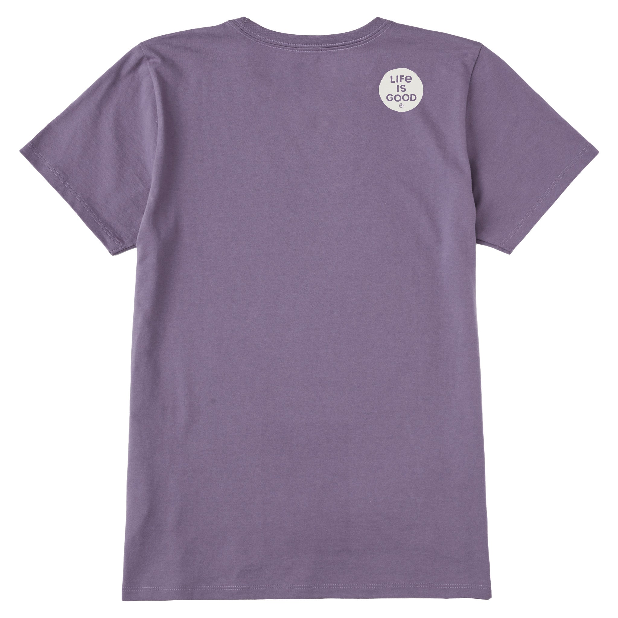 Women's Kindness is Free Message Short Sleeve Crusher Tee