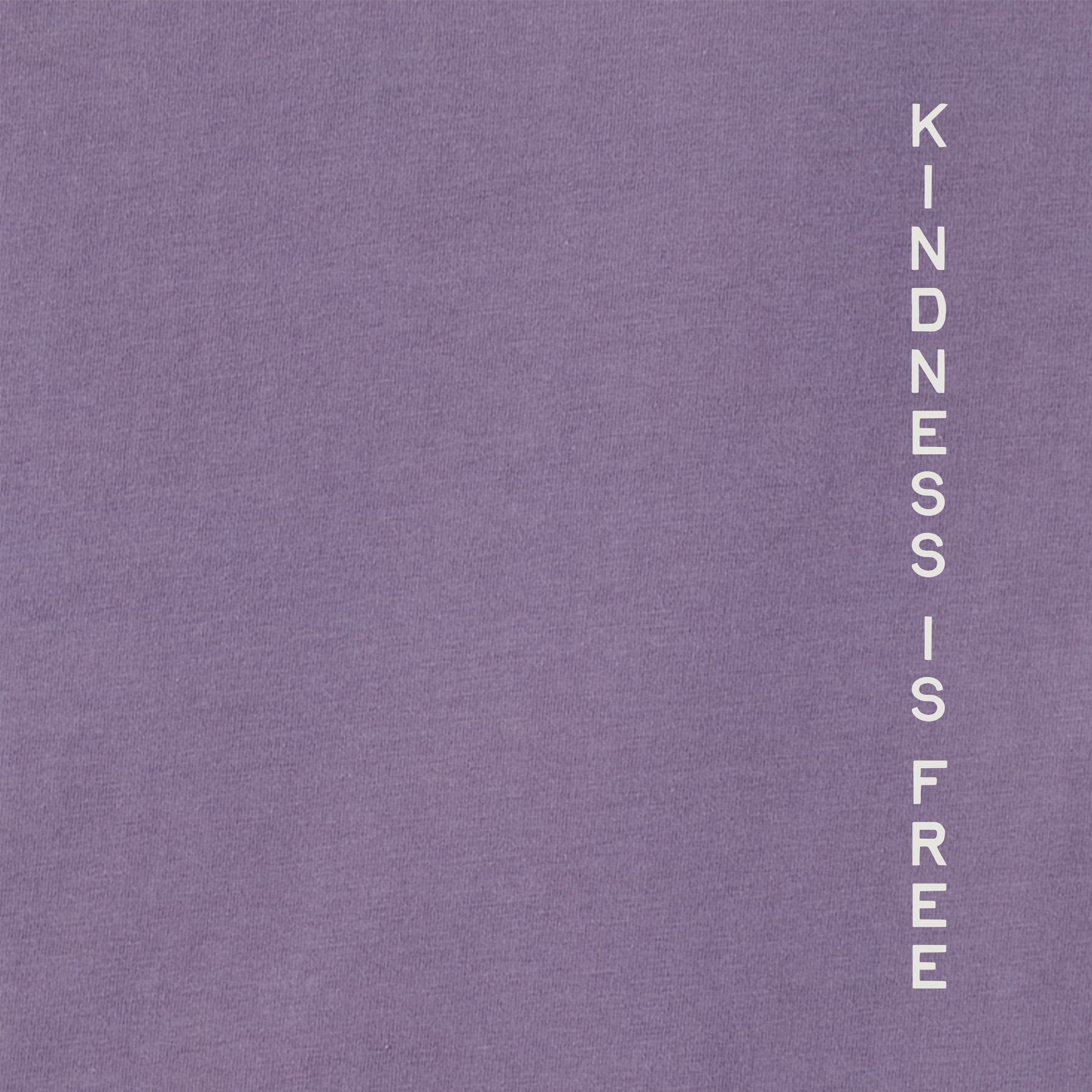 Women's Kindness is Free Message Short Sleeve Crusher Tee