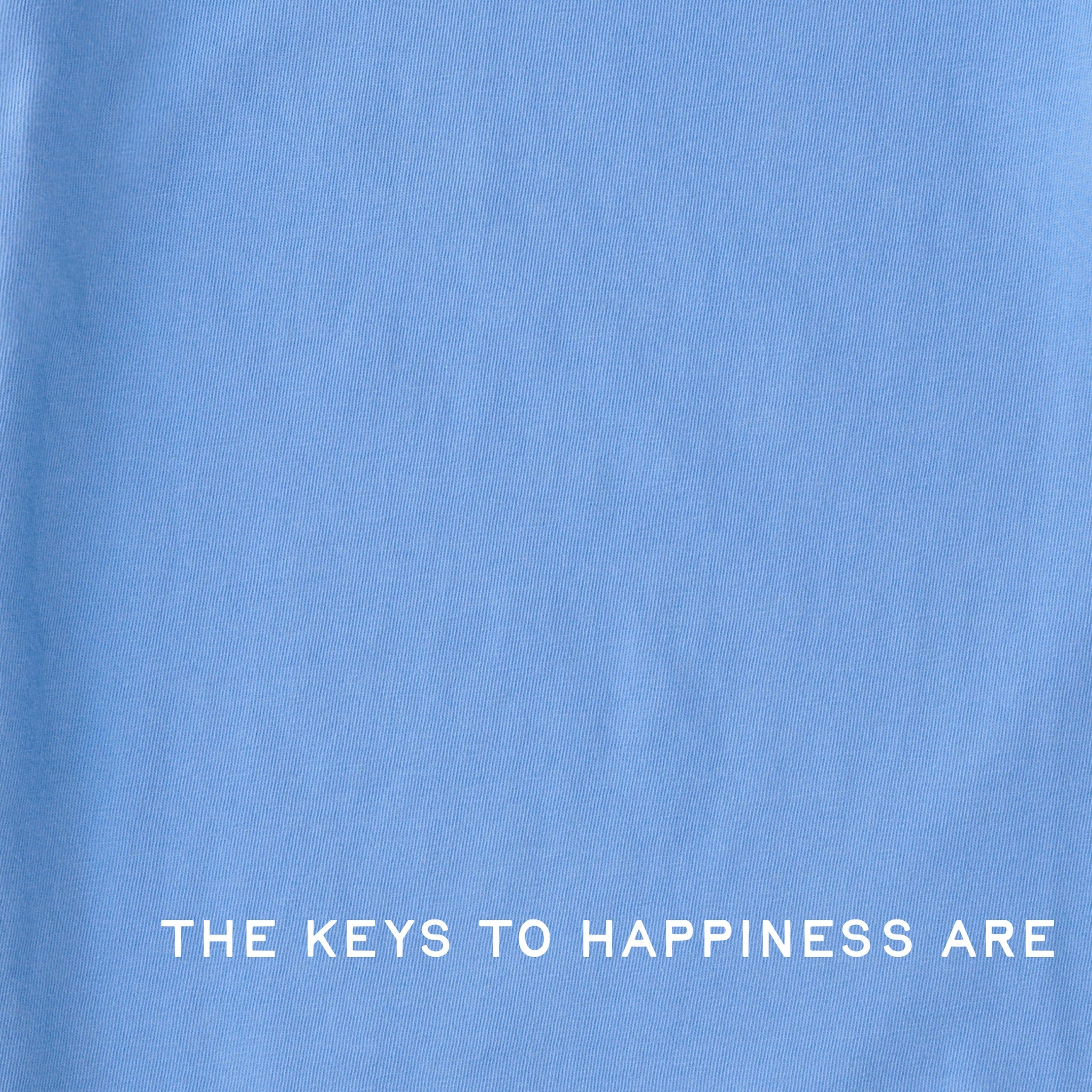 Women's Keys to Happiness Wrap Short Sleeve Crusher Tee
