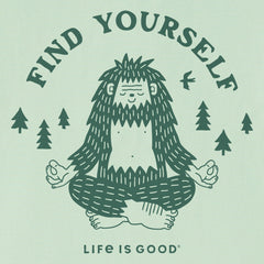 Kids Find Yourself Short Sleeve Crusher Tee