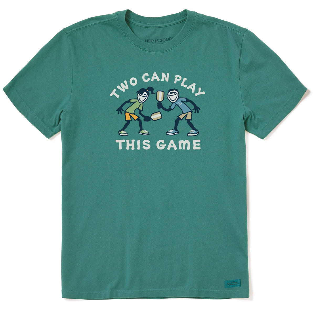 Men's Two Can Play This Game Pickleball Short Sleeve Crusher Tee