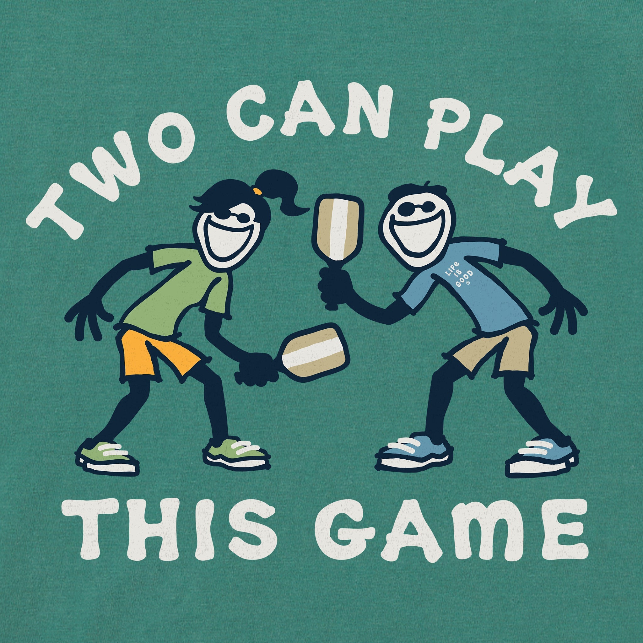 Men's Two Can Play This Game Pickleball Short Sleeve Crusher Tee