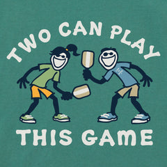 Men's Two Can Play This Game Pickleball Short Sleeve Crusher Tee