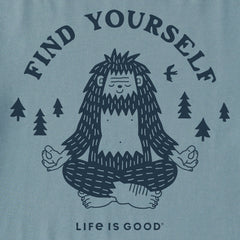 Men's Find Yourself Short Sleeve Crusher Tee