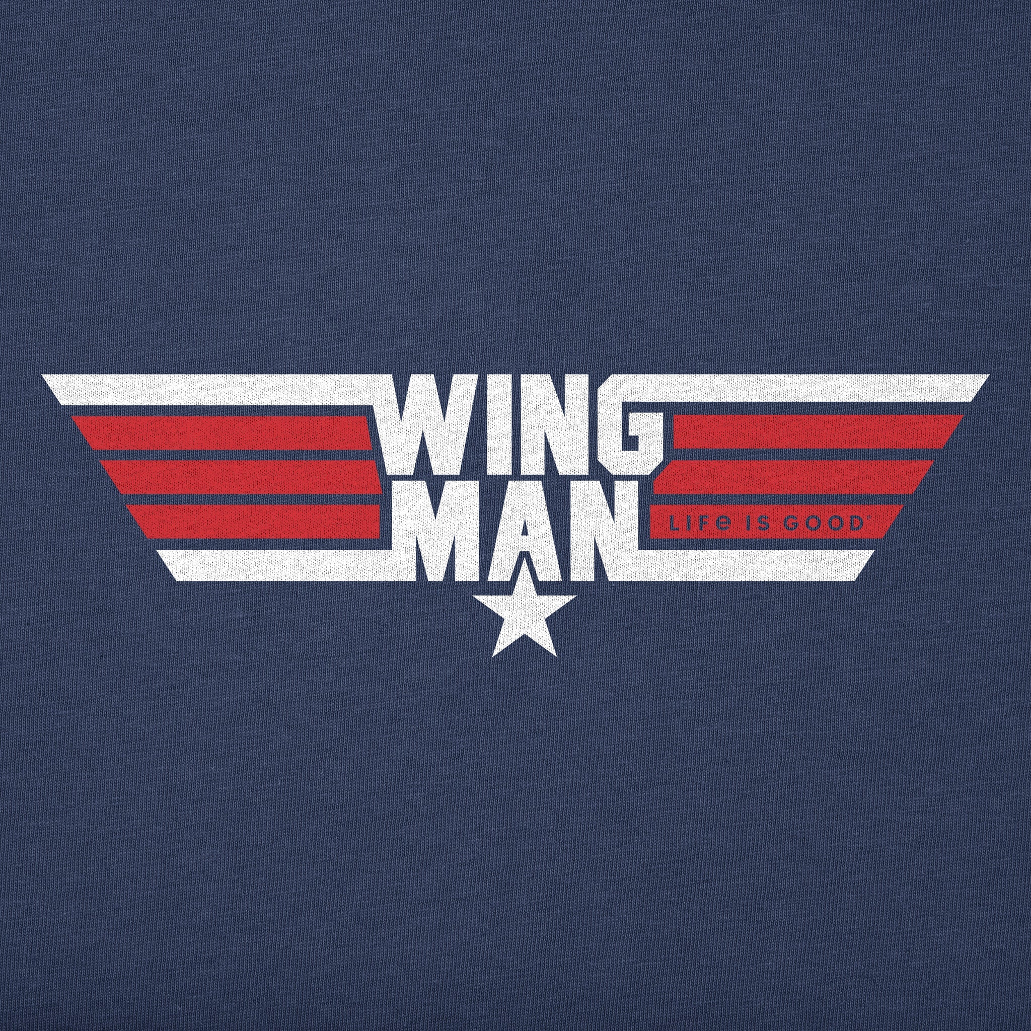 Men's Wing Man Short Sleeve Crusher-LITE Slim Fit Tee