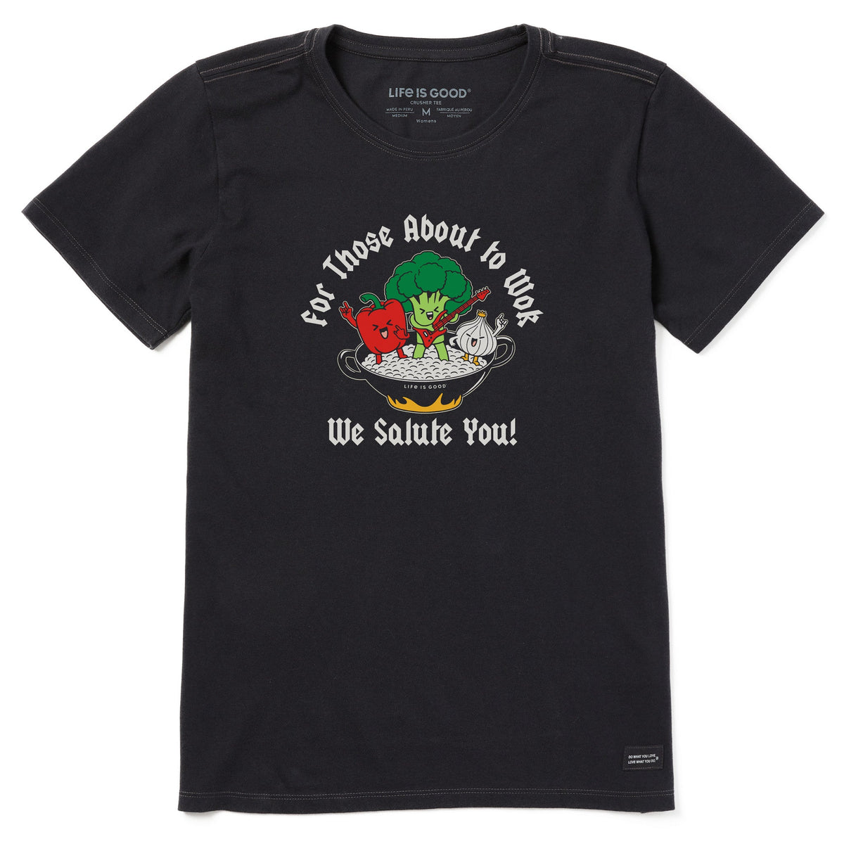 Women's For Those About to Wok Short Sleeve Tee