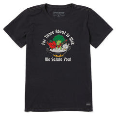 Women's For Those About to Wok Short Sleeve Tee