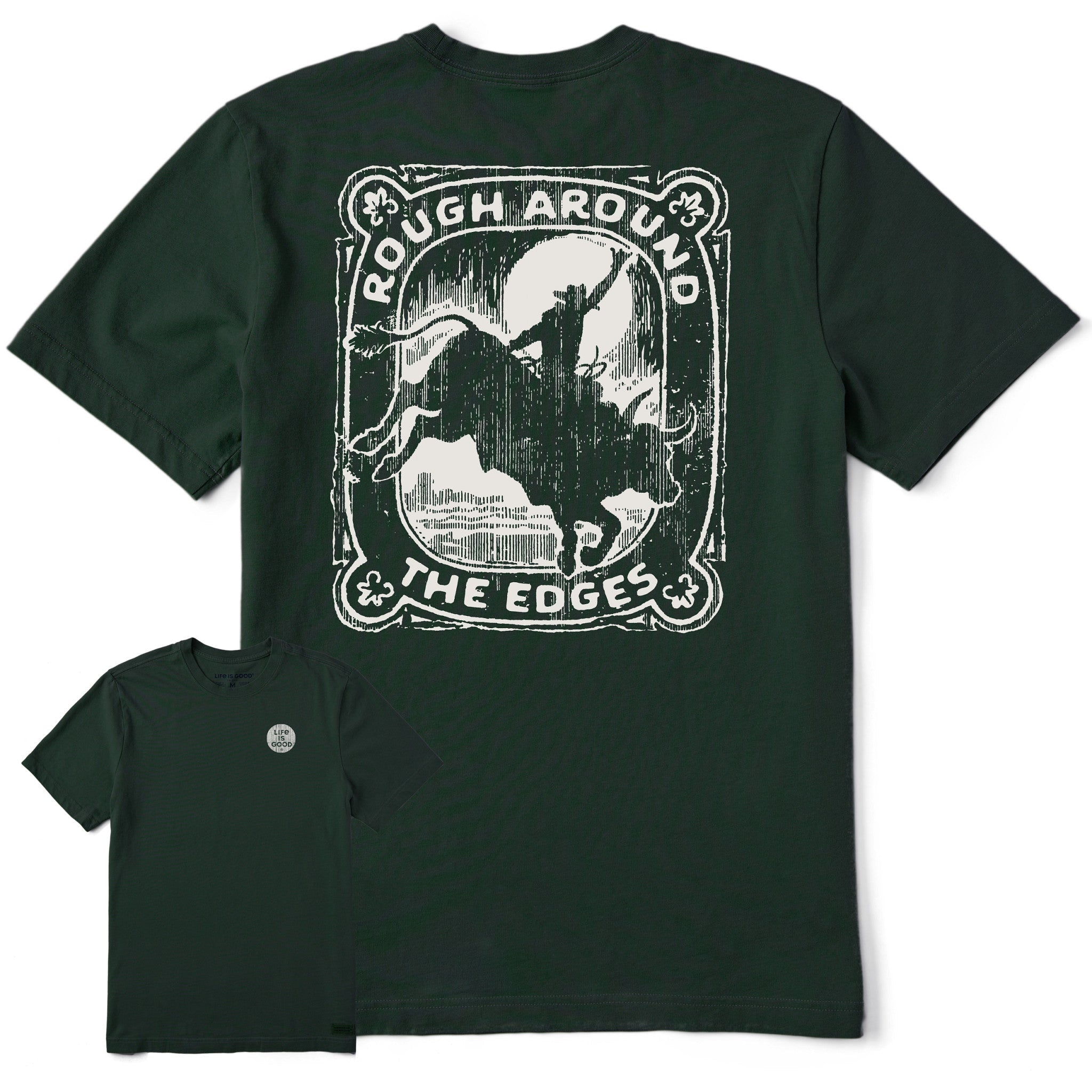 Men's Rough Around The Edges Short Sleeve Tee