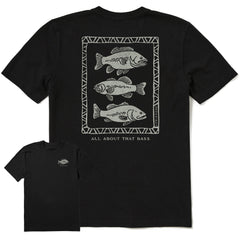 Men's All About That Bass Short Sleeve Crusher-LITE Slim Fit Tee