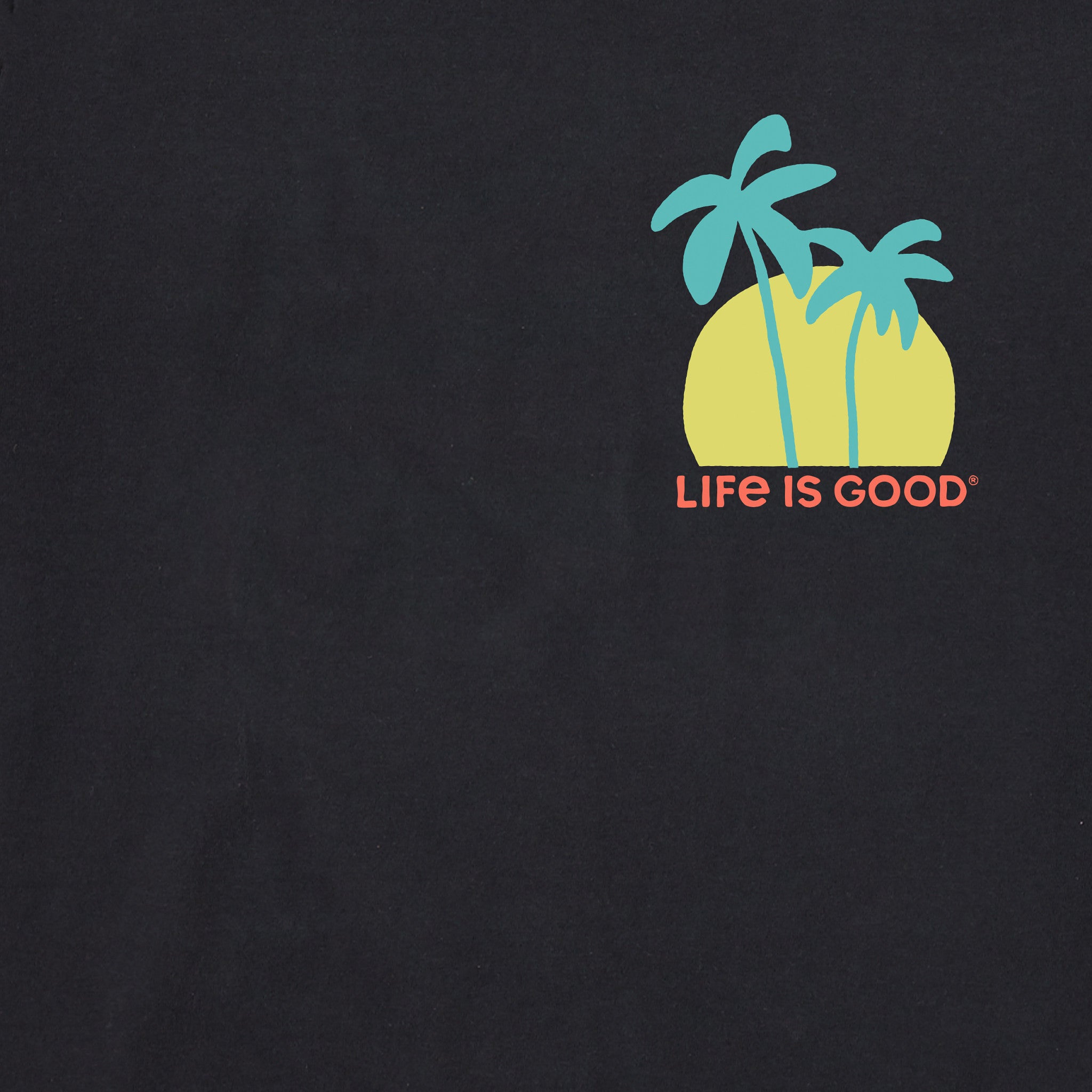 Men's Two Palm Sunset Short Sleeve Tee