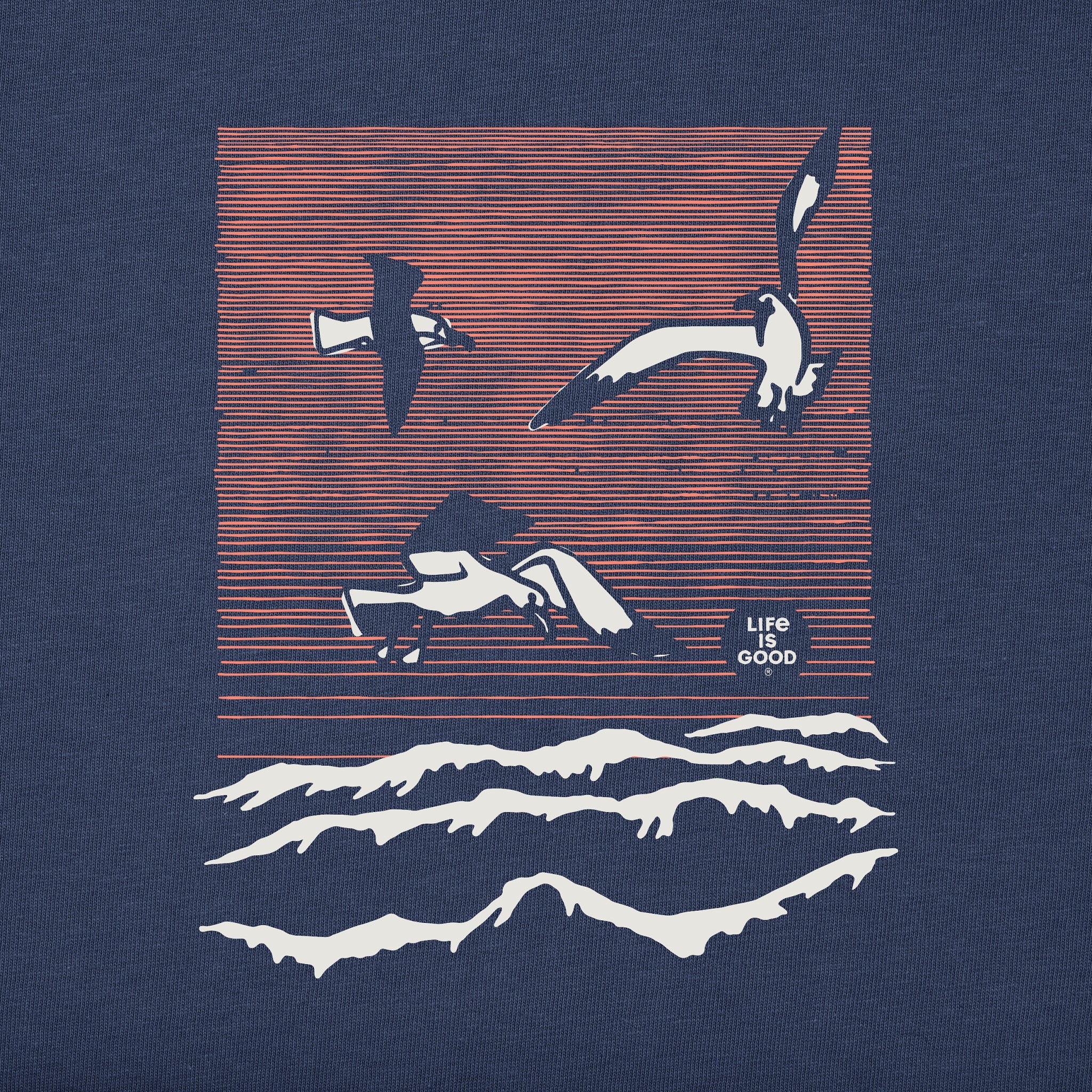 Men's Seagulls Over the Water Short Sleeve Tee