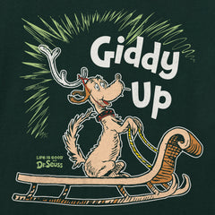 Kids Giddy Up Max Long Sleeve Crusher Tee