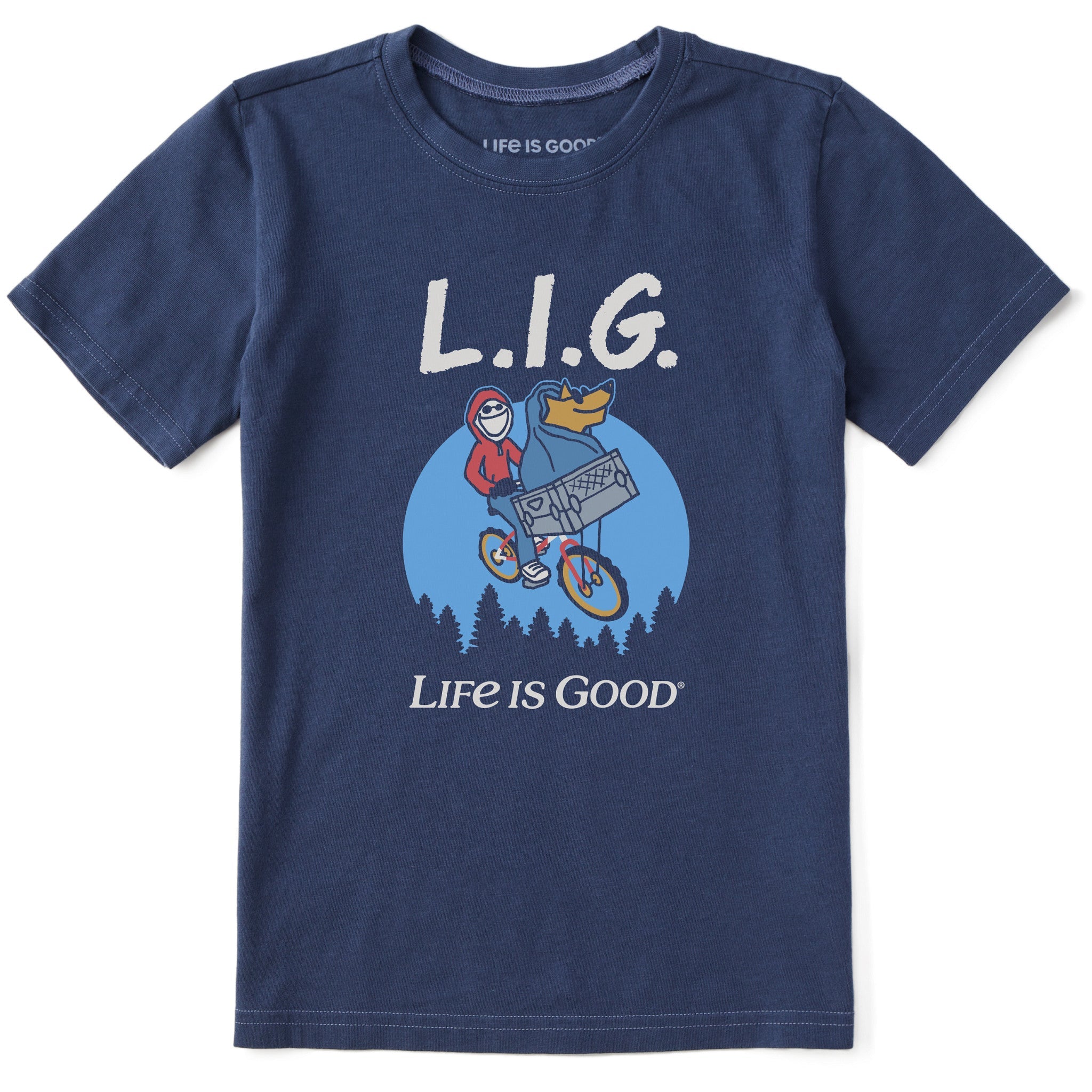 Kids Jake Rocket Flying Bike Short Sleeve Crusher Tee