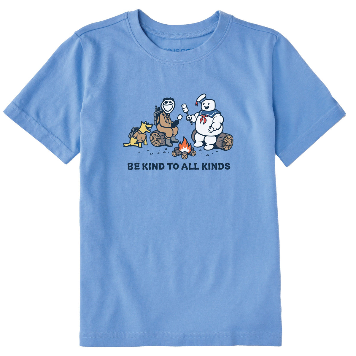 Kids Be Kind to All Kinds Buster Jake Short Sleeve Crusher Tee