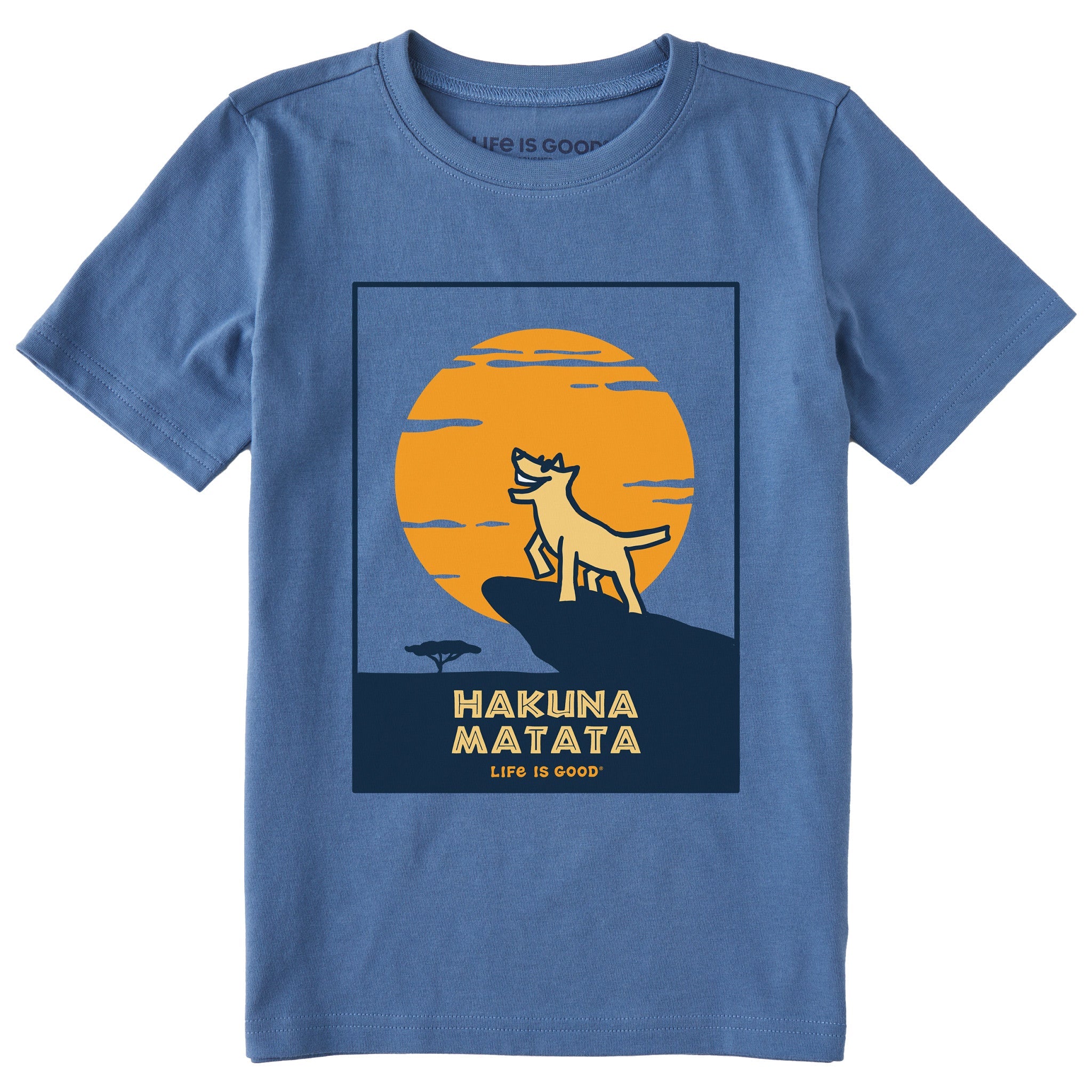 Kids Rocket King Short Sleeve Crusher Tee