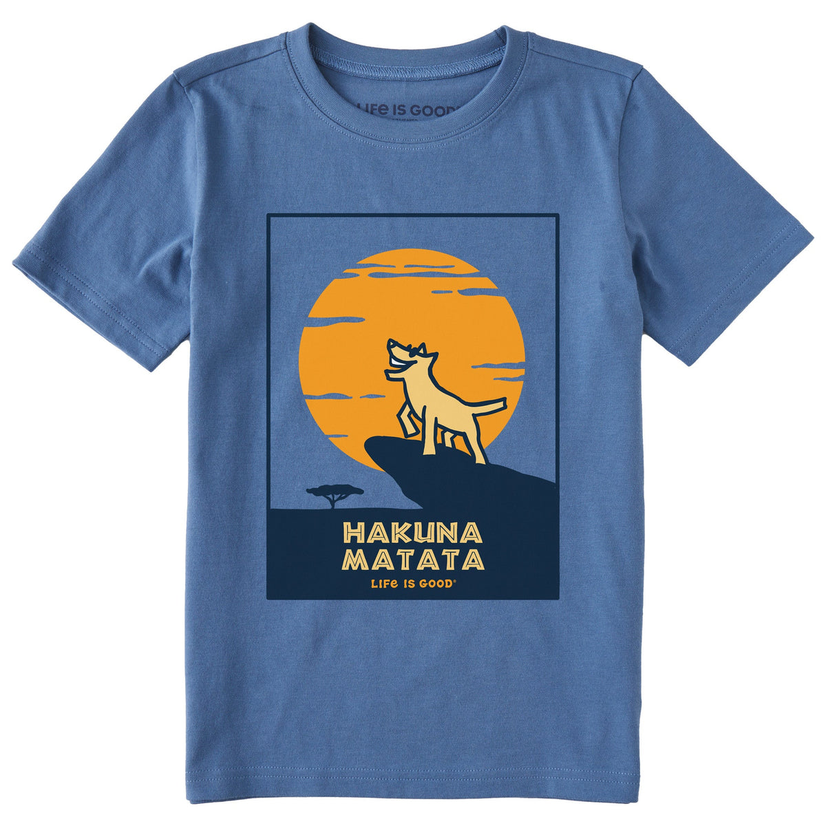 Kids Rocket King Short Sleeve Crusher Tee