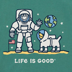 Men's Moon Landing Jake Short Sleeve Crusher Tee