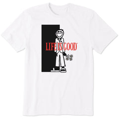 Men's Scar Jake Short Sleeve Crusher Tee