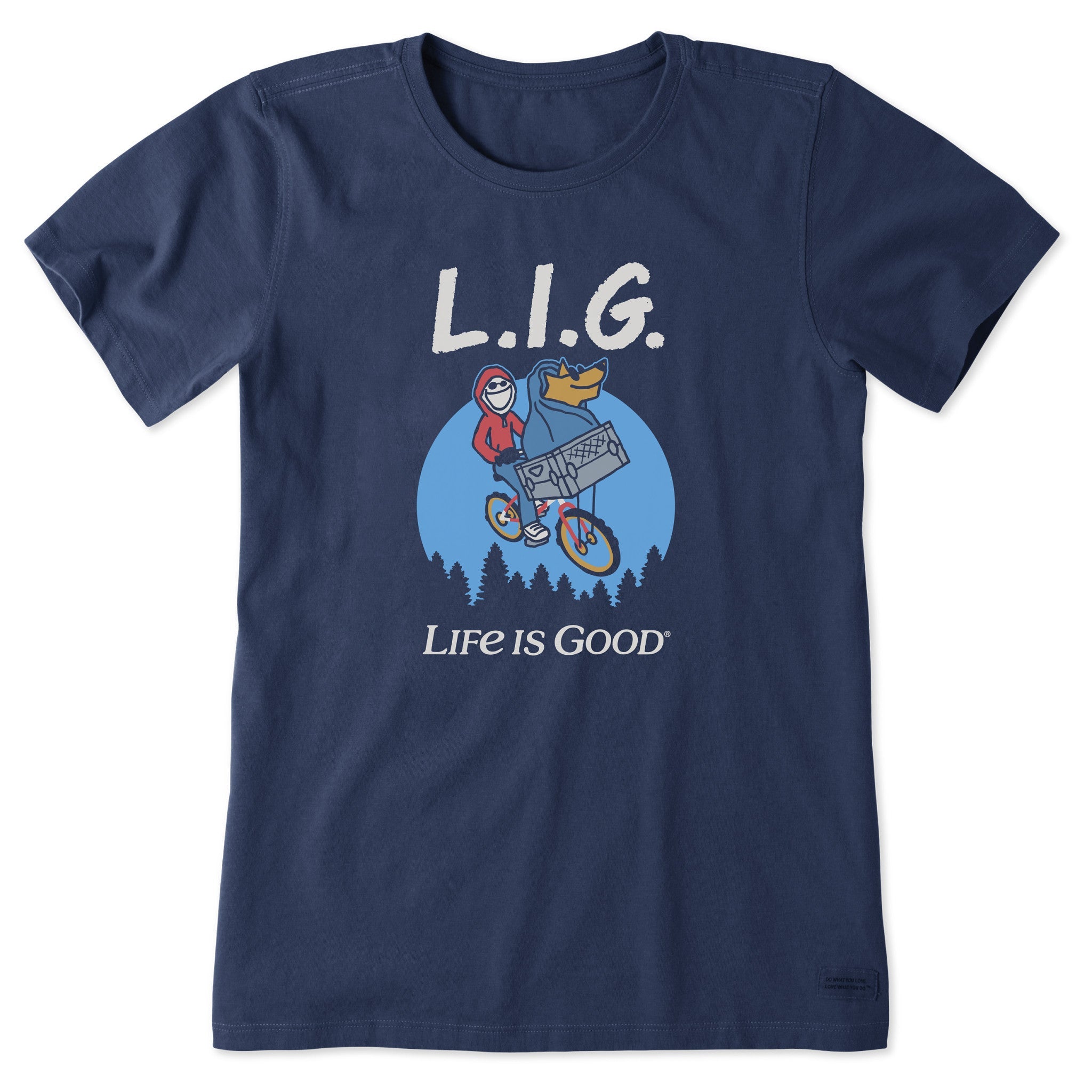 Women's Jake Rocket Flying Bike Short Sleeve Tee
