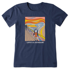 Women's Jake Scream Short Sleeve Tee