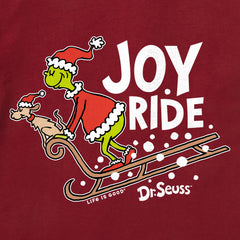 Women's Joy Ride Grinch Long Sleeve Crusher Vee