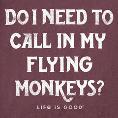 Women's FLYING MONKEY Long Sleeve Crusher Tee