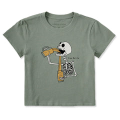 Women's Free Refills Skeleton Crusher-LITE Shrunken Tee