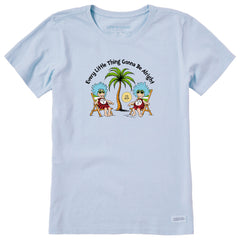 Women's Dr. Seuss Every Little Thing Short Sleeve Crusher Tee