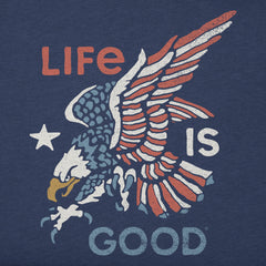 Kids American Eagle Short Sleeve Crusher Tee
