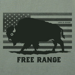Men's Free Range Buffalo Short Sleeve Tee